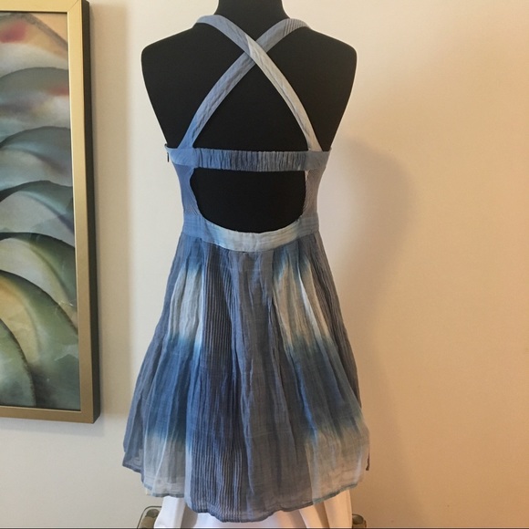 Blue Haze Staring at Stars Sweetheart Dress - Picture 2 of 3